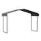Arrow Storage Products Metal Canopy 12x6x7 ft. Charcoal CPHC120607DS - alternate 1